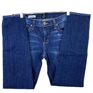 𝅺JUST Black Black Label Distressed Boyfriend Jean